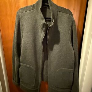 Marc Anthony Charcoal Knit Jacket
